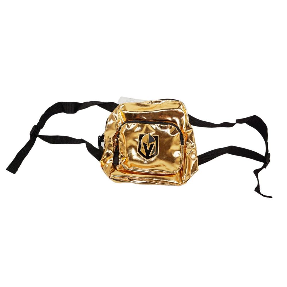 Mini Backpack Gold Color - Las Vegas Golden Knights NHL Hockey Bag Pack 2019